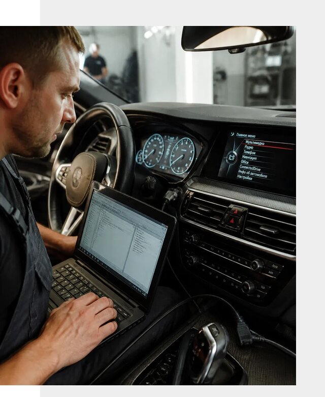 Русификация приборной панели BMW для авто в Шуе от компании