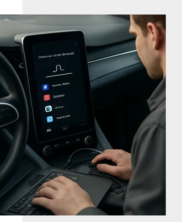Установка приложений Lynk Co на автомобиль в Шуе